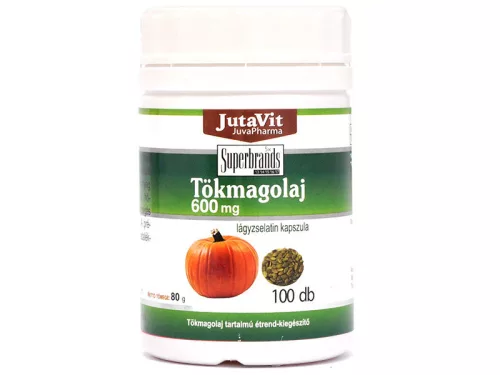 Jutavit Tökmagolaj 600mg 100db