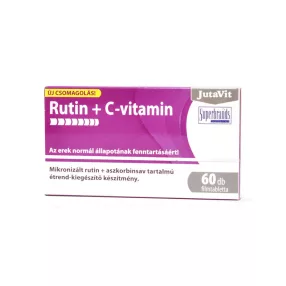 JutaVit Rutin+C vitamin tabletta 60db