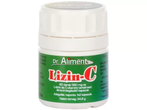 Dr. Aliment Lizin-C 60db 500mg