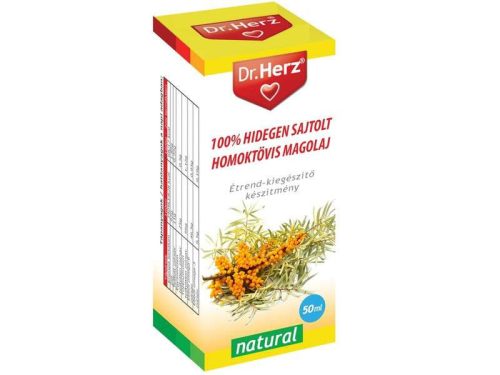 Dr. Herz Homoktövismag olaj 100% hidegen sajtolt 50ml