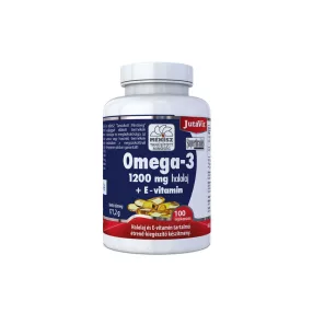 JutaVit Omega-3 halolaj kapszula 1200mg + E vitamin 100db