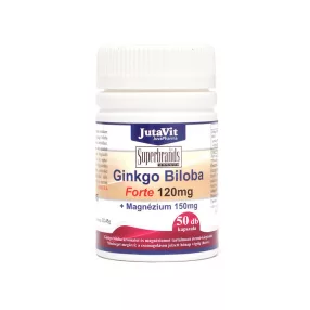 JutaVit Ginkgo Biloba forte 120 mg+Magnézium 150mg 50db