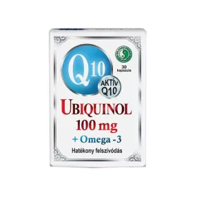 Dr. Chen Q10 Ubiquinol 100mg + Omega 3 kapszula 30db