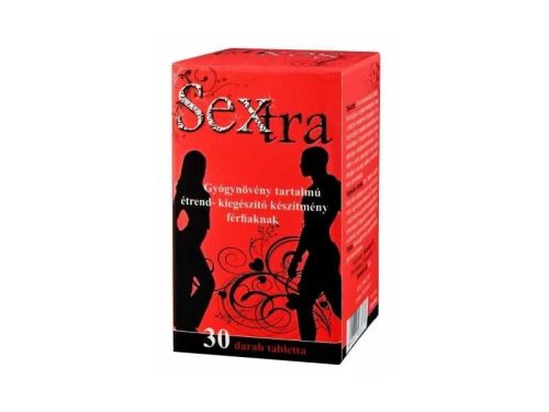 Sextra Potencianövelő 30 db tabletta