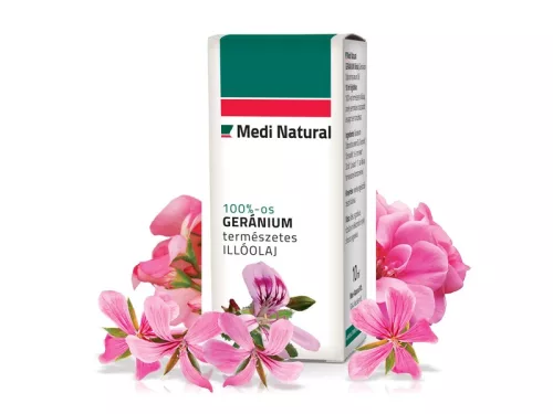 MediNatural geránium illóolaj 10 ml