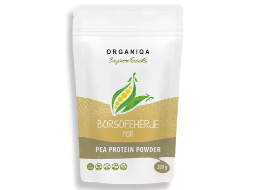 Organiqa 100% bio borsófehérje por (80% fehérje) 200 g
