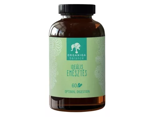 Organiqa ideális emésztés kapszula 500mg 60 db