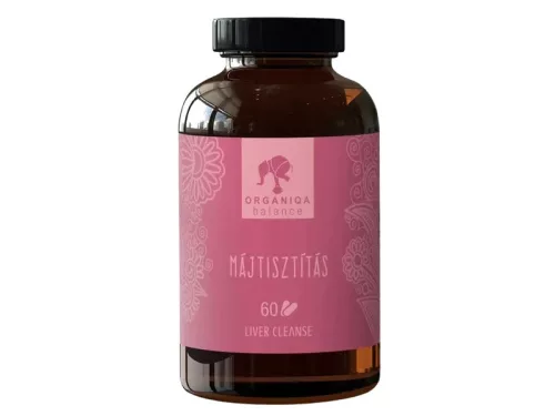 Organiqa Májtisztítás kapszula 60 db