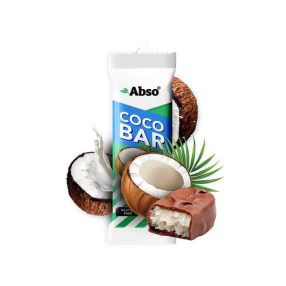 Abso Coco Bar Kókuszos Vegán desszertszelet 35 g