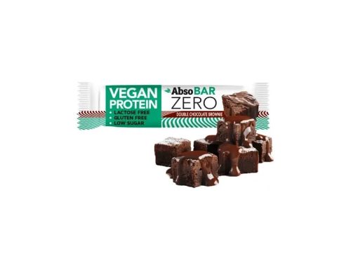 Abso BAR Zero Csokoládés Brownie Vegán Fehérjeszelet 40g