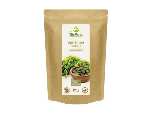 BioMenü BIO SPIRULINA ALGA tabletta 125 g