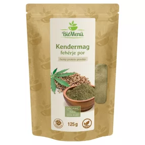 BioMenü BIO Kendermag fehérje por 125 g