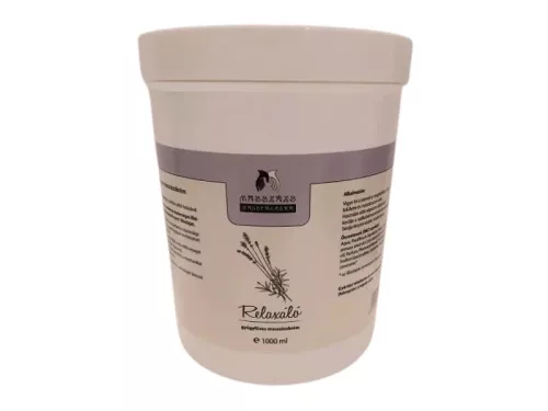 Masszázs Manufaktúra Relaxáló gyógyfüves masszázskrém 1000ml