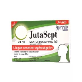 Jutavit Jutasept szopogató tabletta Mentol 24db