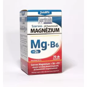 Jutavit Szerves magnézium + B6 + D3 70db