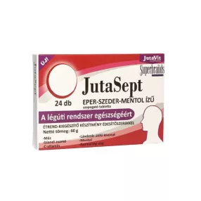   JutaVit JutaSept szopogató tabletta Eper-Szeder-Mentol 24 db