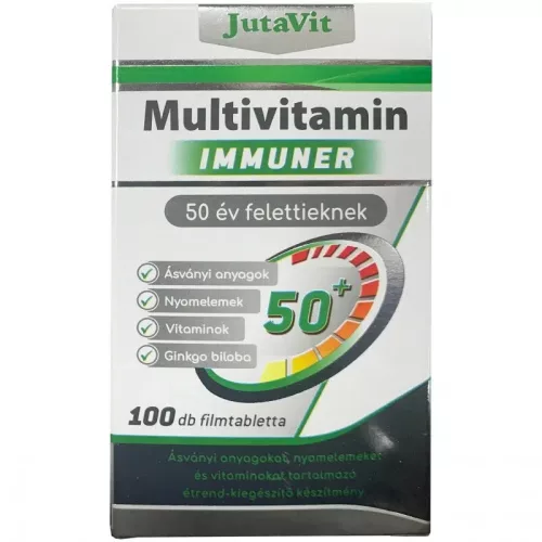 JutaVit Multivitamin felnőtteknek 50+ 100db