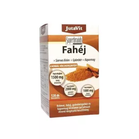 Jutavit Fahéj+Króm+Gyömbér+Kapormag 120 db Filmtabletta