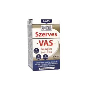 JutaVit Szerves Vas-komplex Forte 18mg 100db