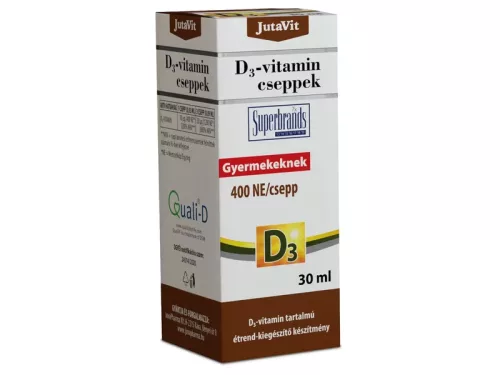 Jutavit d3-vitamin 400NE csepp 30 ml