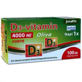 JutaVit D3-vitamin 4000NE Olíva 100db