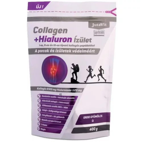 Jutavit Collagen + Hialuron ízület erdei gyümölcs 400g