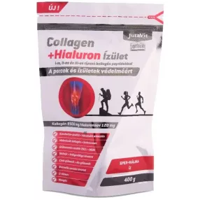 Jutavit Collagen + Hialuron ízület eper - málna 400g