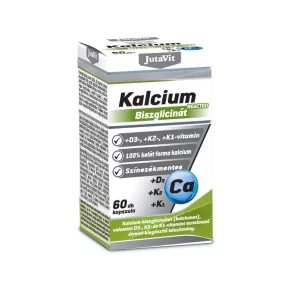 JutaVit Kalcium biszglicinát+D3+K2+K1 60db