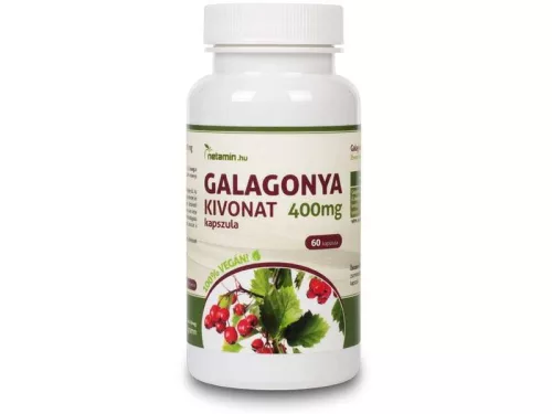Netamin Galagonya kivonat 400 mg kapszula 60 db