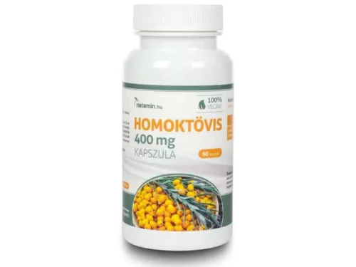 Netamin Homoktövis 400 mg kapszula 60 db