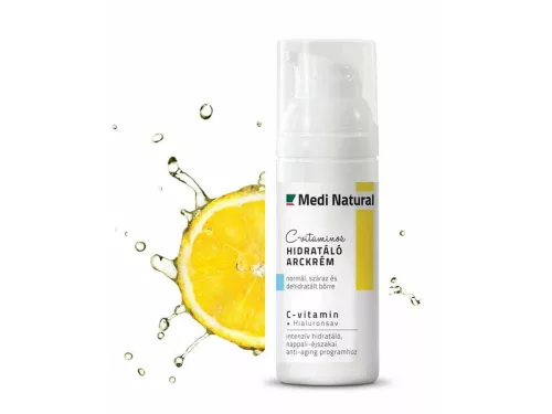 MediNatural C-vitaminos Hidratáló arckrém 50 ml