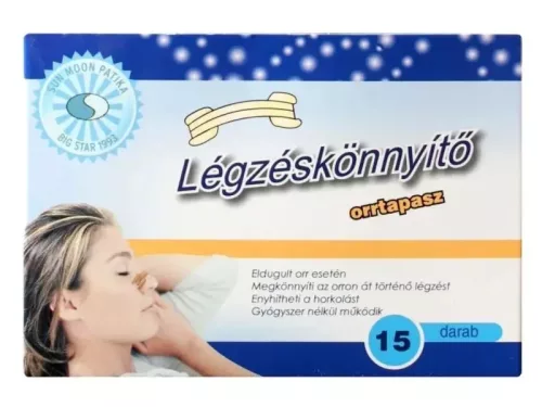 Big Star Légzéskönyítő Tapasz 15 db