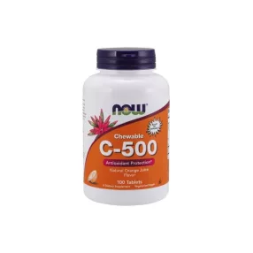 NOW C-500 ORANGE Chewable 100db