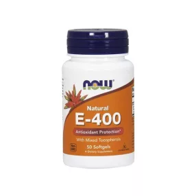NOW E-400 50 db gélkapszula