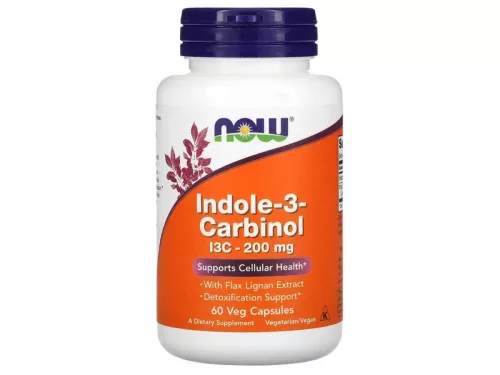 NOW Indole-3-Carbinol (I3C) 200mg 60db