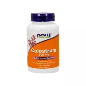 NOW Colostrum 500 mg 120 db