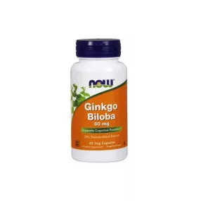NOW Ginkgo biloba 60 mg 60db kapszula