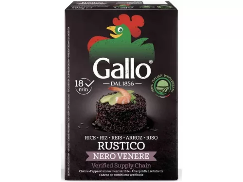 RisoGallo Nero fekete rizs 500g