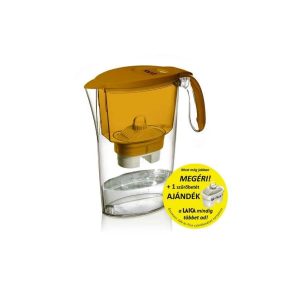   Laica Color Clear line vízszűrő kancsó NARANCSSÁRGA 2db szűrőbet