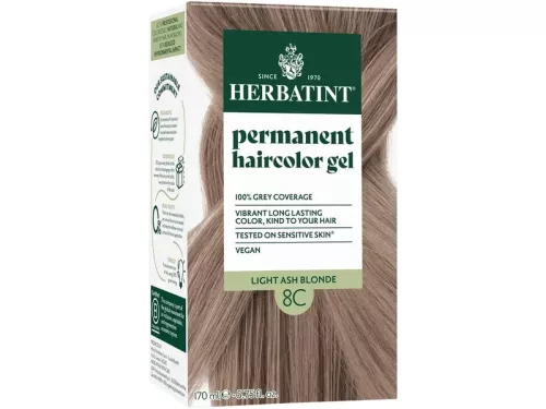 Herbatint 8C Világos hamvas szőke hajfesték 170 ml