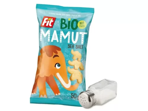 Fit bio mamut extrudált gluténmentes snack sós ízű 50 g