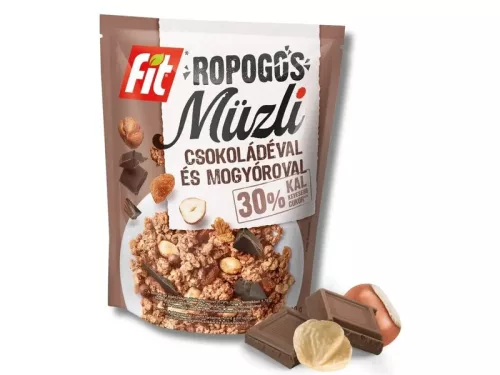Fit reggeli ropogós müzli csoki-mogyoró 200 g