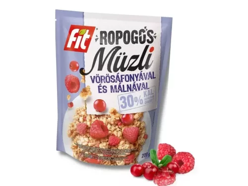 Fit reggeli ropogós müzli málna-áfonya 200 g