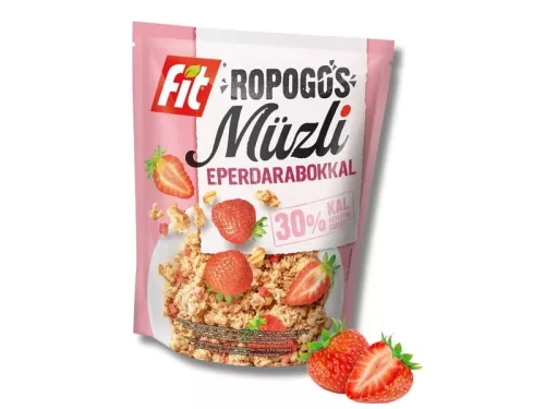 Fit reggeli ropogós müzli eper 200 g