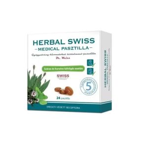 Herbal Swiss Medical pasztilla 24 db