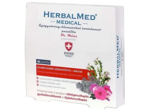 HERBALMED Medical pasztilla 40 db