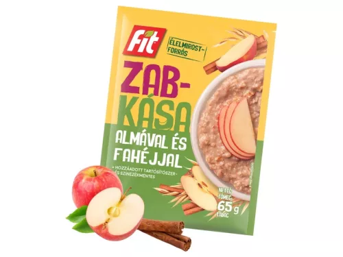 Fit reggeli zabkása almával és fahéjjal 65 g