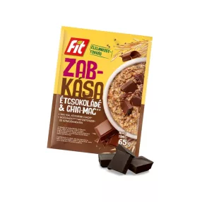 Fit reggeli zabkása chia maggal és csokoládéval 65 g