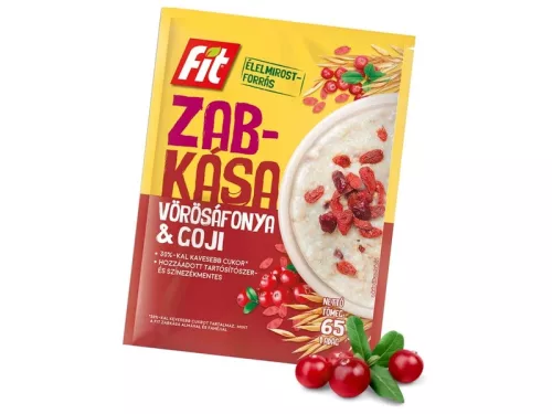 Fit reggeli zabkása goji bogyóval 65 g