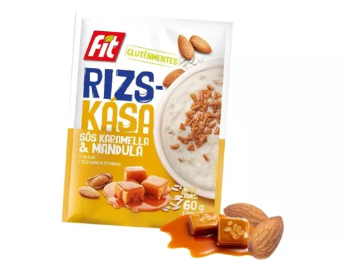 Fit rizskása mandulával sós karamell ízben 60 g
